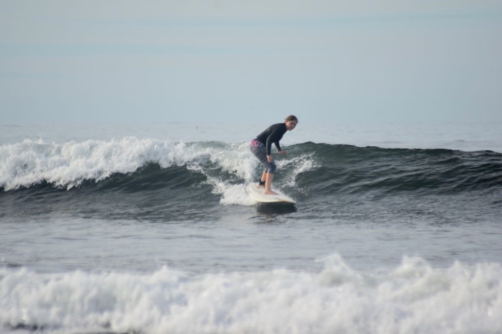 Learning to Surf with Holly Beck in Nicaragua Women's Surf and Yoga Retreats - Surf With Amigas