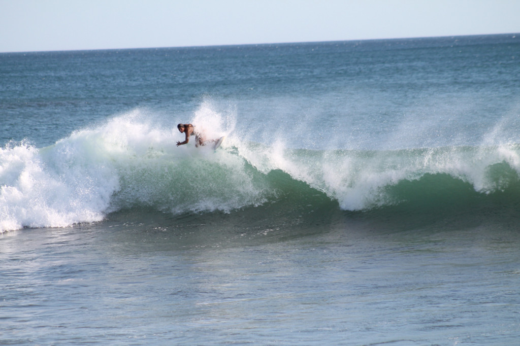 SWA Instructor Kasey Surfing in Nicaragua