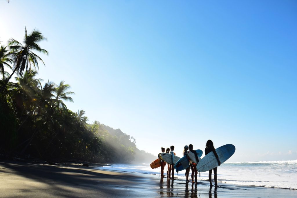 NEW Advanced Surfing Clinic for Short and Longboarders in Costa Rica