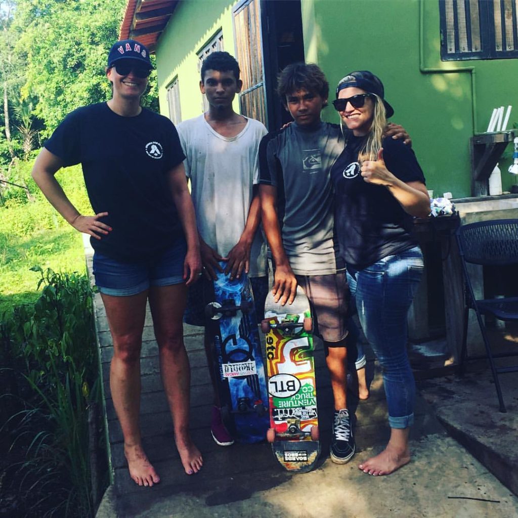 Giving Back – Skateboards for the local kids
