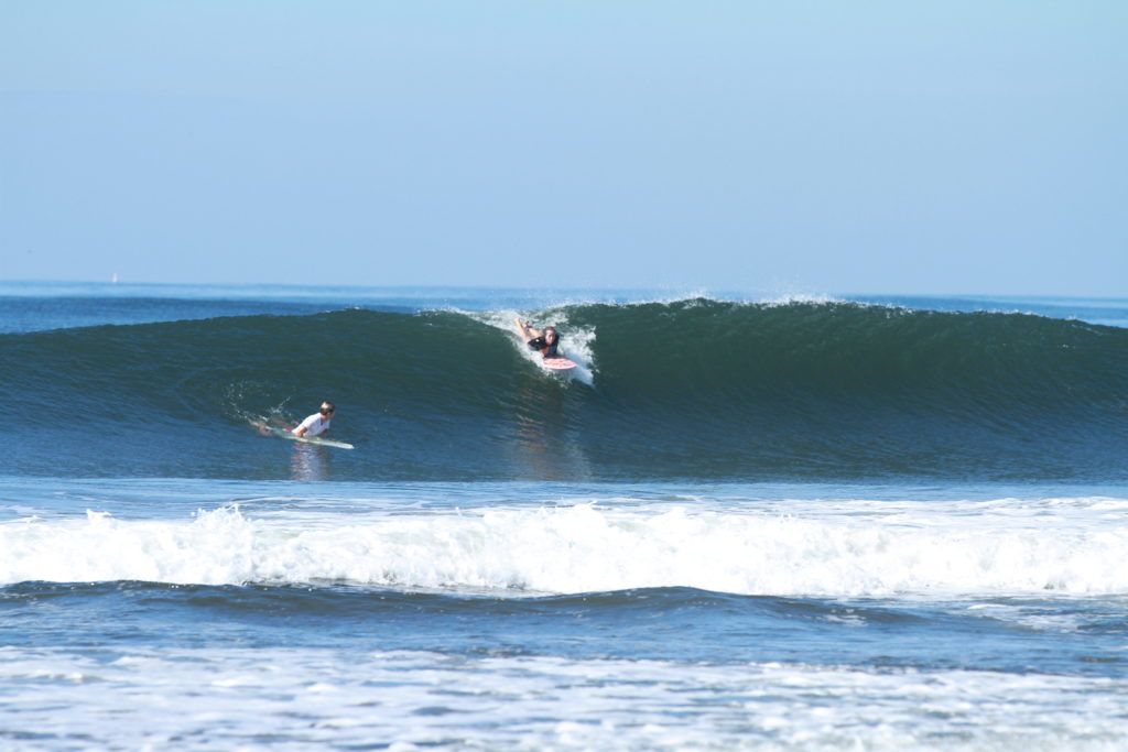 surf yoga retreat, womens surf camp, surf coaching, holly beck, nicaragua, video analysis, yoga, intermediate, surfing, learn, get barreled, get tubed, tube ride, how to, duck dive, the boom