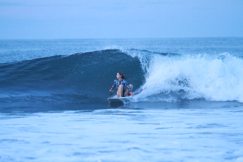 surf yoga retreat, womens surf camp, surf coaching, holly beck, nicaragua, video analysis, yoga, intermediate, surfing, learn, get barreled, get tubed, tube ride, how to, duck dive, the boom