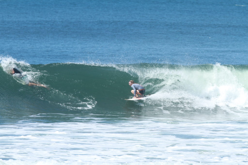 surf yoga retreat, womens surf camp, surf coaching, holly beck, nicaragua, video analysis, yoga, intermediate, surfing, learn, get barreled, get tubed, tube ride, how to, duck dive, the boom