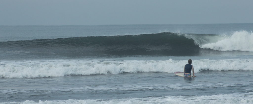 Surf yoga retreat, surf coaching, nicaragua, holly beck, surf camp, womens, uncrowded surf