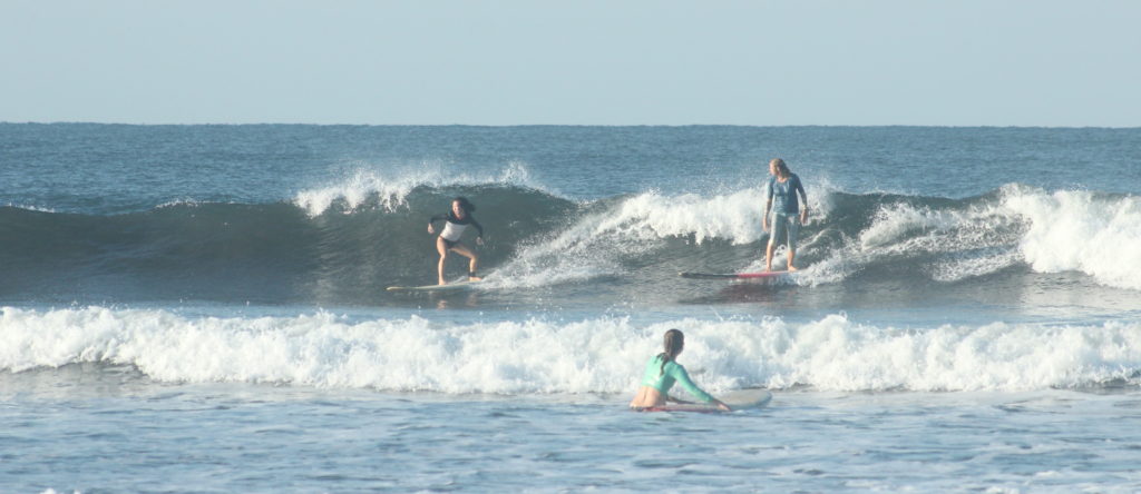 Surf yoga retreat, surf coaching, nicaragua, holly beck, surf camp, womens