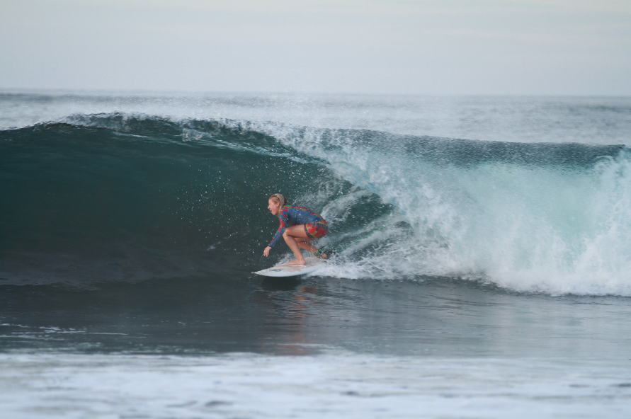 surf yoga retreat, womens surf camp, surf coaching, holly beck, nicaragua, video analysis, yoga, intermediate, surfing, learn, get barreled, get tubed, tube ride, how to, duck dive, the boom