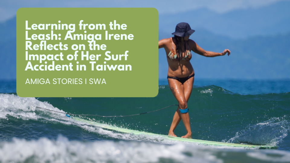 Never Grab Your Leash String! The Story of an Amiga Who Lost the Tip of Her  Finger | Surf With Amigas