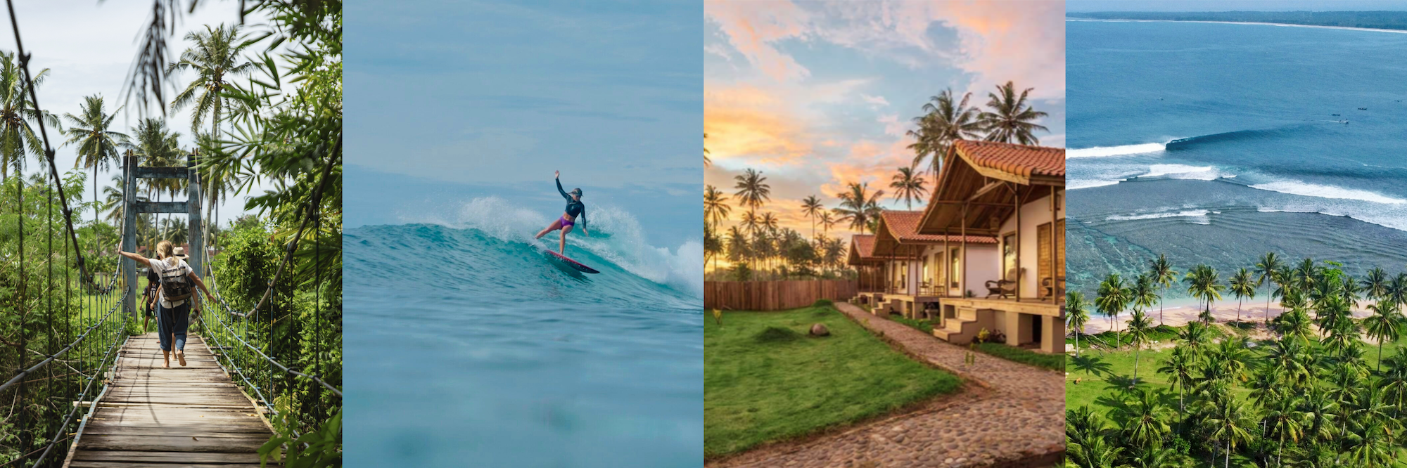 indonesia sumatra krui womens surf trip
