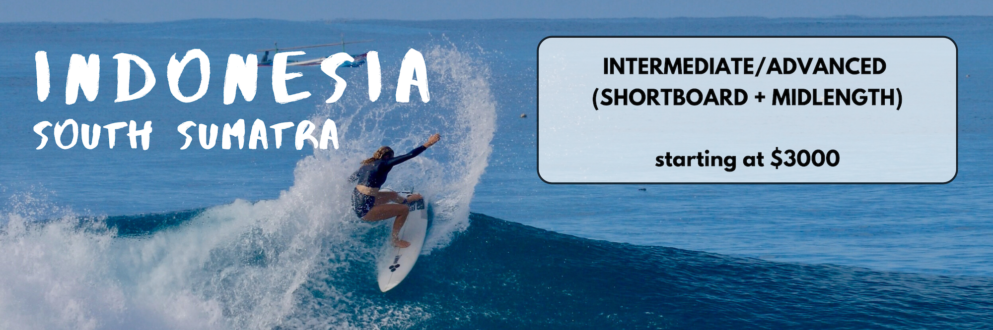 indo womens surf trip